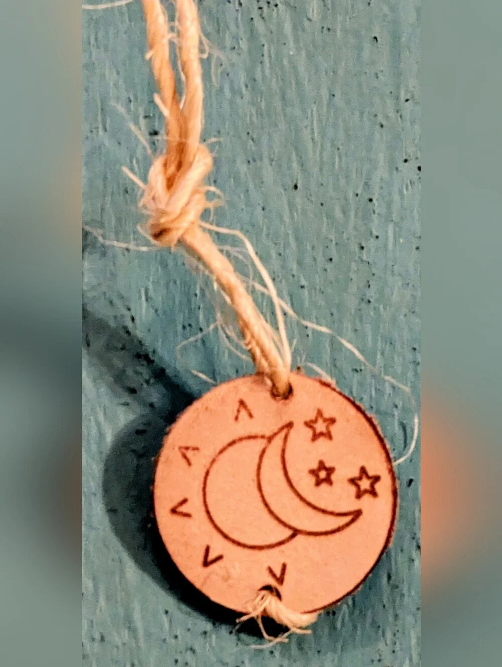 Leather Set of Celestial New Charms for Laces Cords Bohemian Witchy
